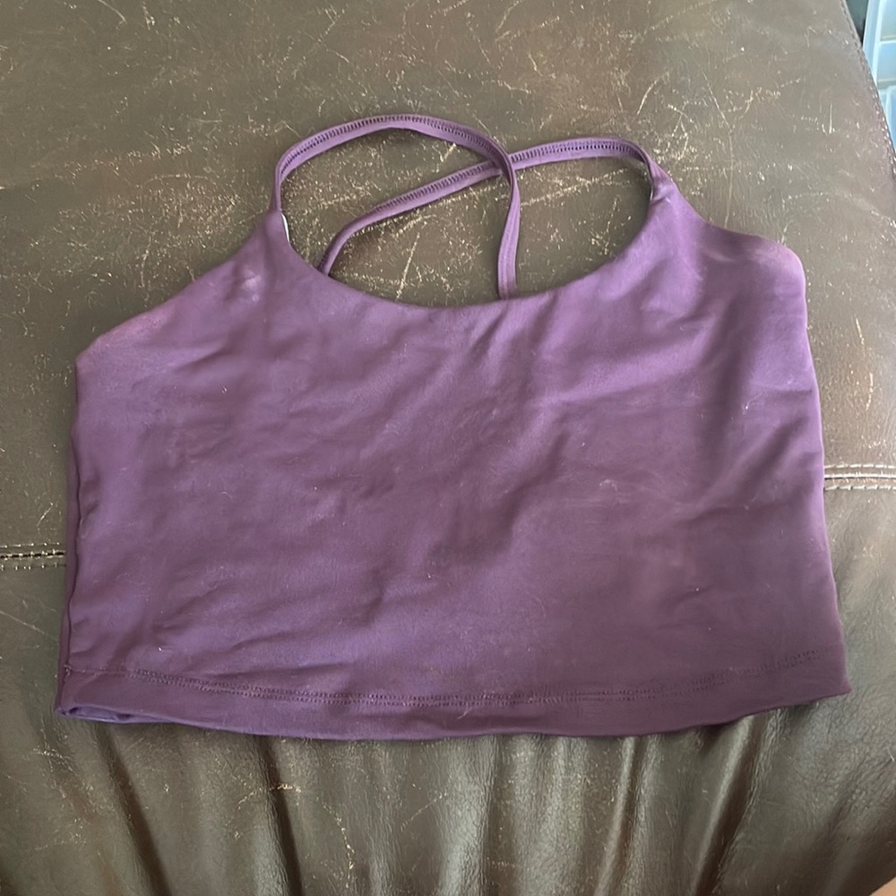 Born primitive high tide sports bra plum size M